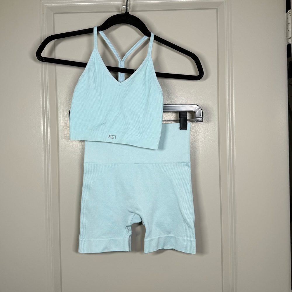 SETactive Sculptflex Ribbed V Bra
